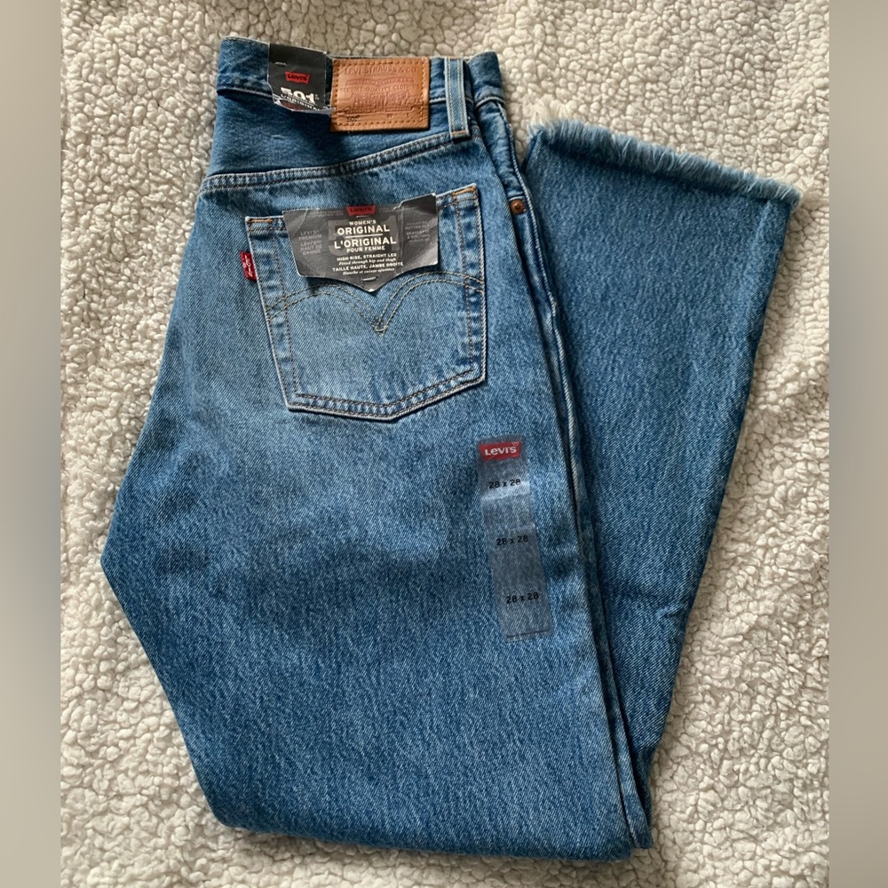 Levi's 501 Original High Rise Jeans (28)